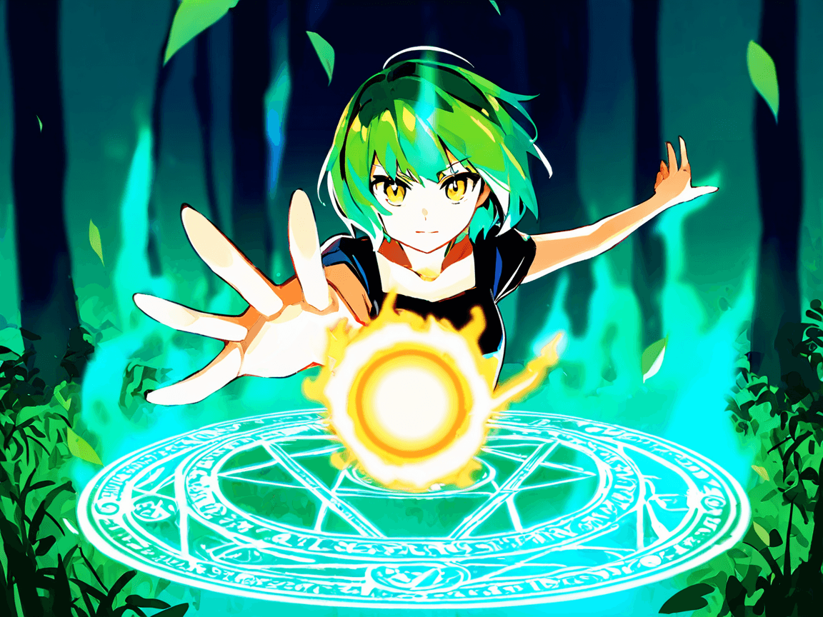"Whispers of the Celestial Grove"