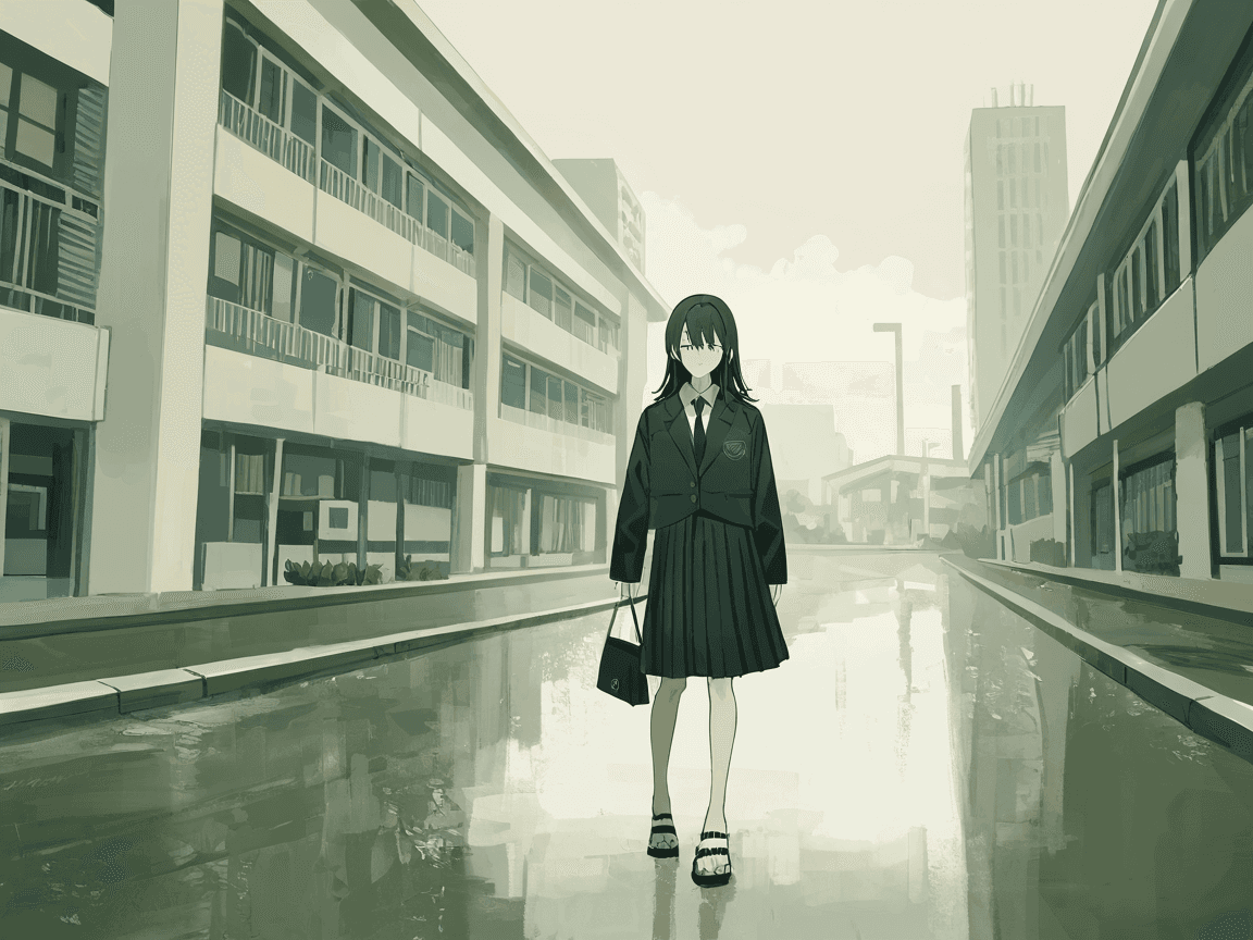 Sora-san's Dungeon Stream: The Expressionless Girl Is Actually a 38-Year-Old Salaryman