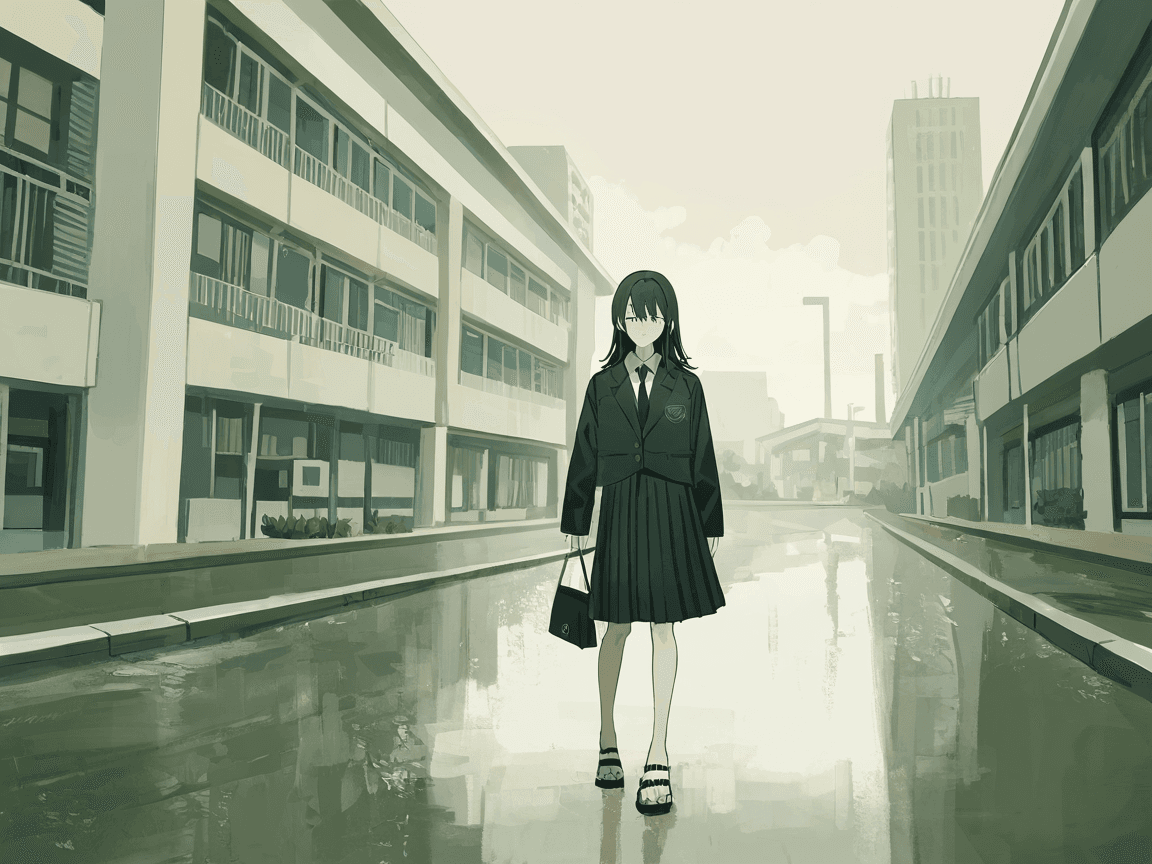 Sora-san's Dungeon Stream: The Expressionless Girl Is Actually a 38-Year-Old Salaryman