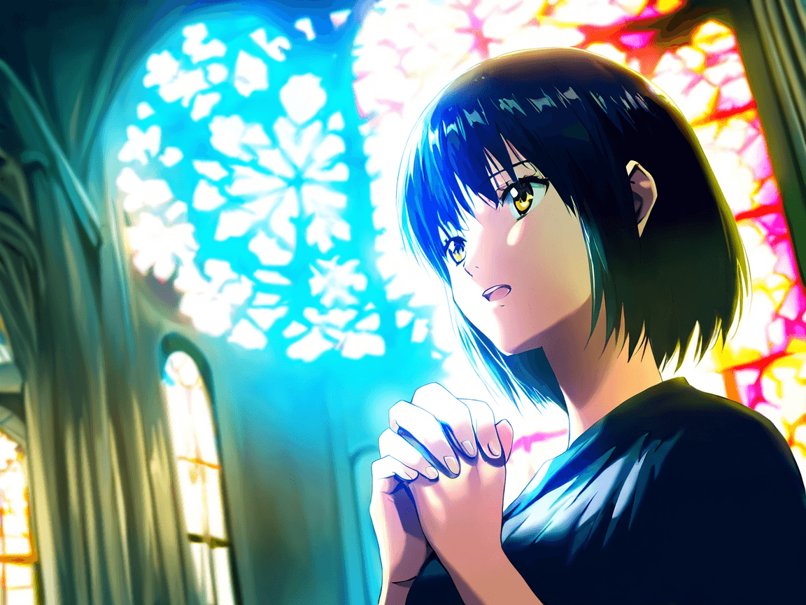 The Saint Between Two Hearts
