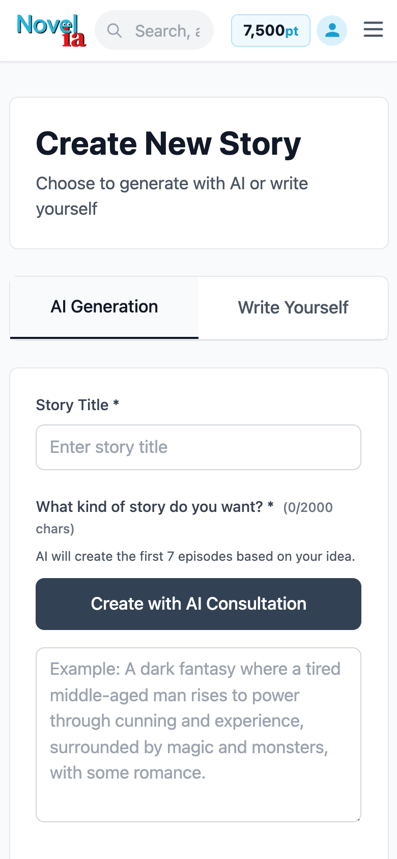 Create Your Story